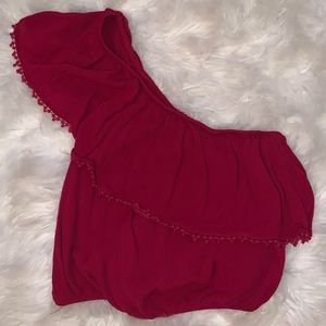 Crop top MAROON/PINK